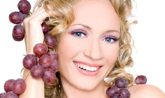Применения масла из виноградных косточек, виноград для волос